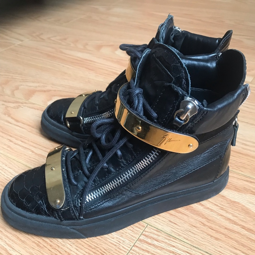 Giuseppe Zanotti Hightop Sneakers Sz 7